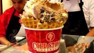 ice Cream From Cold Stone in America [upl. by Marcela422]