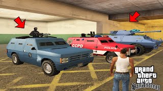 I Found Rare Vehicles in GTA San Andreas Secret Location [upl. by Innaig]