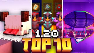 FABRICFORGE 12 Best Minecraft Mods 1201  Mod Review Elytra Trims End Update amp More [upl. by Ayle]