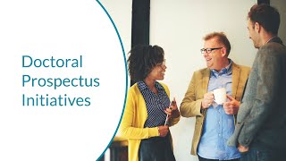 Doctoral Prospectus Initiatives [upl. by Dickie]