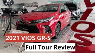 2021  2022 Toyota Vios GRS  Full Tour Review [upl. by Artap]