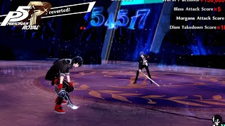 Persona 5 Royal  Joker Vs P3MC Merciless Lv99 Full Moon [upl. by Nari]