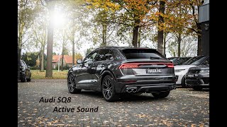 Audi SQ8 Active Sound [upl. by Eiggem]