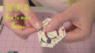 TUTORIAL How to make Hexies Part 1  3and3quarters [upl. by Vernice]