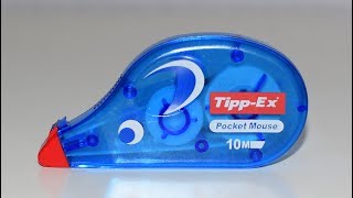 Cinta Correctora de 42 mm x 10 m BIC TippEx Pocket Mouse [upl. by Domeniga377]