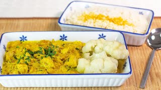 Indisches HÄHNCHENCURRY mit Kokosmilch [upl. by Treat601]