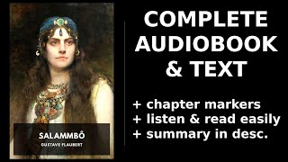 Salammbô 🥇 By Gustave Flaubert FULL Audiobook [upl. by Ahslek]