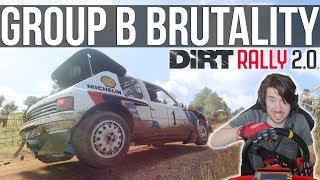 The Group B Cars In DiRT Rally 20 Are Bloody Brutal [upl. by Doreen506]