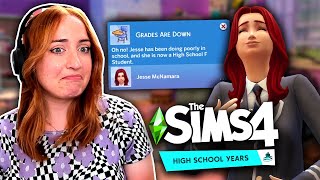 The Sims 4 High School Years but its a realistic experience [upl. by Saretta430]