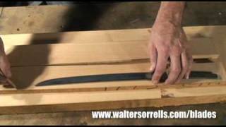 How to Make a Saya Japanese Sword Scabbard with Walter Sorrells [upl. by Lionel16]