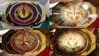 Super Ninja Steel  All Master Morpher Morphs  E10 Dimensions in Danger  Power Rangers Official [upl. by Ellahcim]