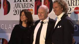 Anthony Hopkins Andre Rieu at Classic Brit Awards 2012 a [upl. by Enyledam]