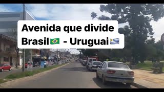 Fronteira do Uruguai com o Brasil [upl. by Leffen396]