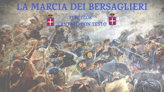 La Marcia dei Bersaglieri  Flik Flok cantato con testo [upl. by Alorac]