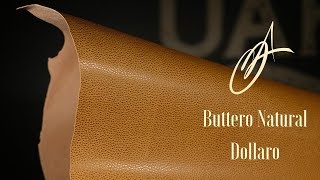 Conceria Walpier  Buttero Natural Dollaro 34oz [upl. by Eerehs35]