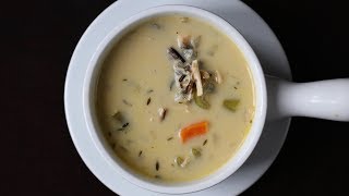 Creamy Chicken And Wild Rice Soup [upl. by Yeclek]