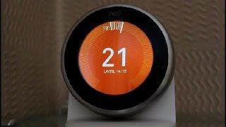 How to use NEST Thermostat 3rd Generation  features and functions  Demo [upl. by Aidin]