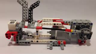 Lego Mindstorms EV3 Catapult Building Instructions [upl. by Kalk]