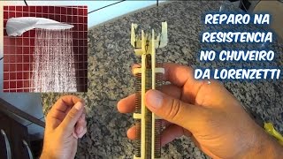 Como Reparar Resistencia do Chuveiro Lorenzetti Advance Multi temperatura [upl. by Anoet553]