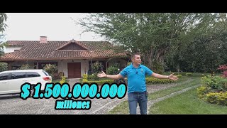 1500000000 millones Hermosa finca con más de una hectárea de extensiónSanta Elena 3183270741 [upl. by Lrig]