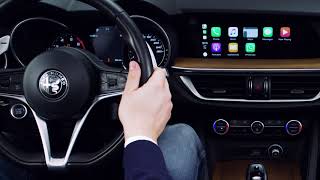 Alfa Connect  How to use Apple Carplay [upl. by Yecam31]