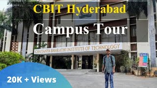 Cbit Campus Tour 2021  Visit to Cbit College Hyderabad [upl. by Notnef]