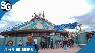 Star Wars Hyperspace Mountain Full Ride  Disneyland Paris 2023 [upl. by Kerin]