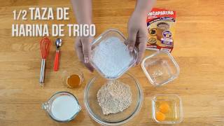 Receta Panqueques con Incaparina [upl. by Charyl22]