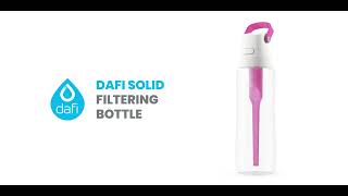 Dafi SOLID filtering bottle [upl. by Edward]