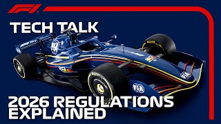 The 2026 Regulations Explained  F1 TV Tech Talk  Cryptocom [upl. by Fitting]