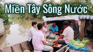 Nét Quê 2  Ngồi Nhậu Trên Ghe ● Sông Nước Miền Tây [upl. by Retrak]