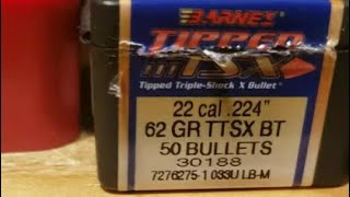 223 Rem Barnes 62gr TTSX [upl. by Tjaden]