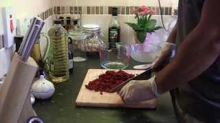 Capsaicin treatment for cancerHow to extract capsaicinoids from peppers Kapsaicyna lek na raka [upl. by Camella]