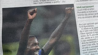 SFOGO TOTALE SACCHI THURAM SABATINI GAZZETTA [upl. by Gatian733]