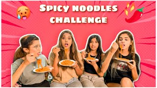 SPICY NOODLE CHALLENGE  2X SPICY  SOMYA  DOLL  ASHIMA [upl. by Alleen442]