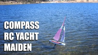 Volantex Compass RC Yacht maiden [upl. by Sigismondo]