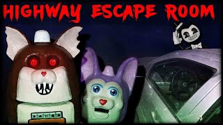 TATTLETAIL AND BENDYS NIGHTMARE HIGHWAY ESCAPE ROOM [upl. by Annabel]