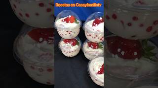 FRESAS CON CREMA Y BURBUJAS Un Emprendimiento DULCE que Genera DINERO con POSTRES FÁCILES [upl. by Arabelle449]