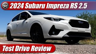 2024 Subaru Impreza RS 25 Test Drive Review [upl. by Zampardi]