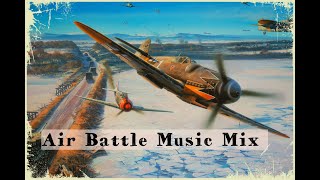 Epic Air Battle  Dogfight Music Mix [upl. by Thordis]