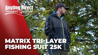 Matrix Tri Layer Fishing Suit 25k  Coarse Fishing Product Spotlight [upl. by Anytsirk960]