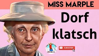 Miss Marple  Dorfklatsch krimihörspiel hörspiel Gertraut Klawitter missmarple retro [upl. by Yhtac]