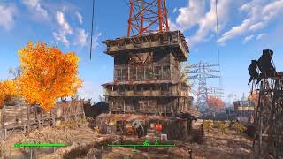 Fallout 4 Wasteland Abernathy Settlement wip A RR Safehouse point pc mods [upl. by Aharon]