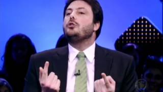 Erro500 Roberto Justus discute em entrevista Danilo Gentili [upl. by Initirb]