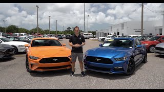 Is the Ford Mustang V6 a BETTER performance car than a 2020 Mustang EcoBoost [upl. by Dietrich]