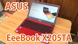 【レビュー】ASUS EeeBook X205TA [upl. by Montfort]