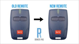 How to codeprogram a BFT B RCB 0678 Genuine Remote to Motor [upl. by Dyana]