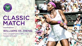 Serena Williams vs Jie Zheng  Wimbledon 2012 third round  Full Match [upl. by Farro]