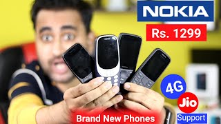 Best Nokia Keypad Phones Under 1299 To 3500  New Nokia Mobile  EFA [upl. by Araht764]