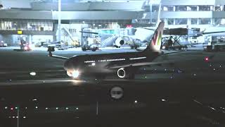 Wamos Air A330 Night Take Off ECNCK  ECNUI NAIA Manila Intl Airport [upl. by Burrus818]